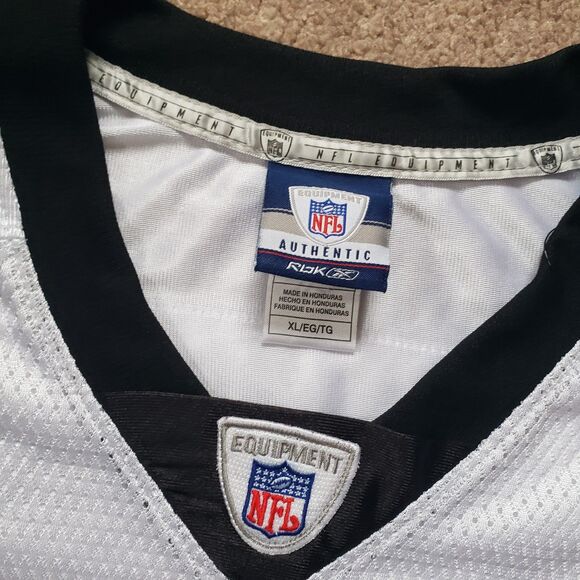 VTG Reebok Drew Brees Sz XL Mens White NFL Equipment New Orleans Saints Jersey - Picture 3 of 7
